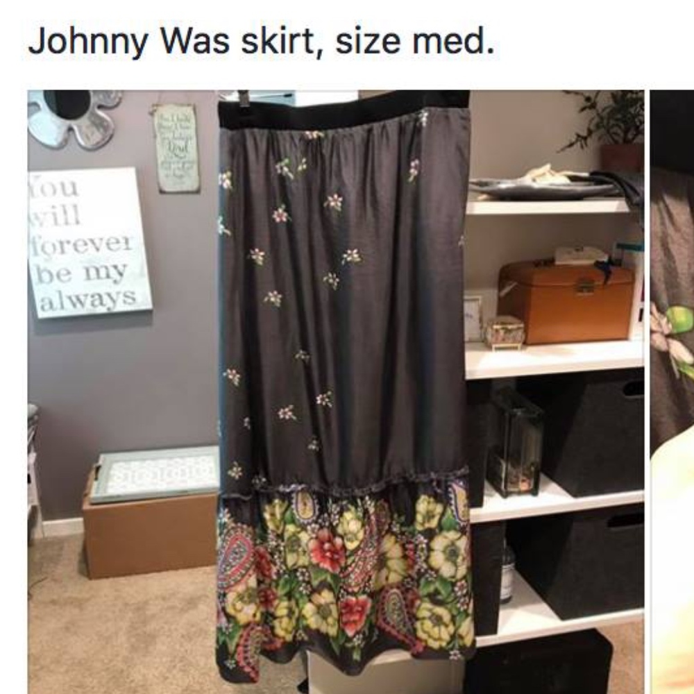 JOHNNY WAS SKIRT